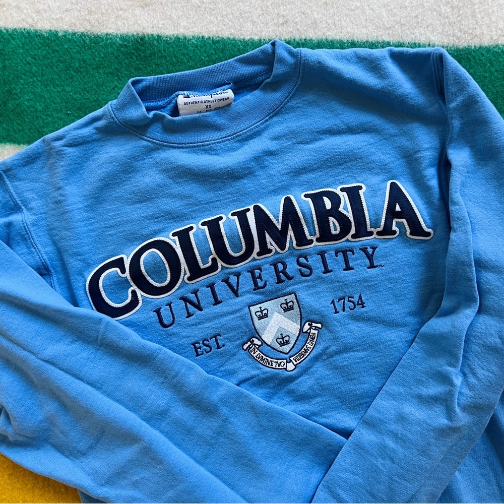 Columbia University Blue Sweatshirt 🫐